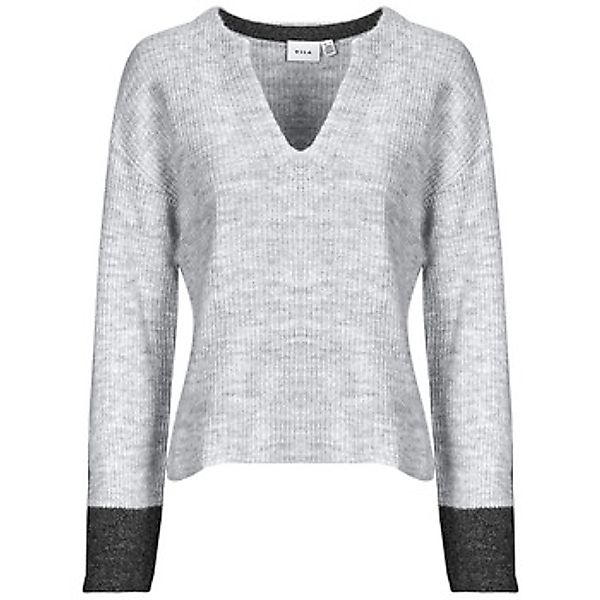 Vila  Pullover VIALVA V-NECK  günstig online kaufen