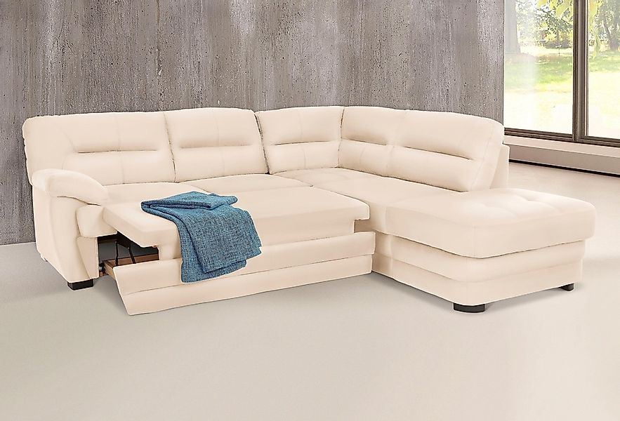 COTTA Ecksofa »Royale L-Form«, wahlweise mit Bettfunktion günstig online kaufen