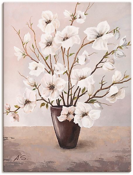 Artland Wandbild "Magnolien" Blumen 1 Stk. tlg. als Leinwandbild, Poster in günstig online kaufen