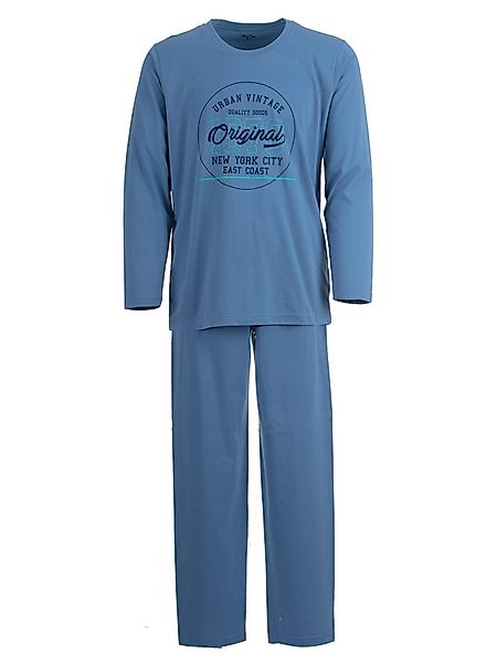 Henry Terre Schlafanzug Pyjama Set Langarm günstig online kaufen