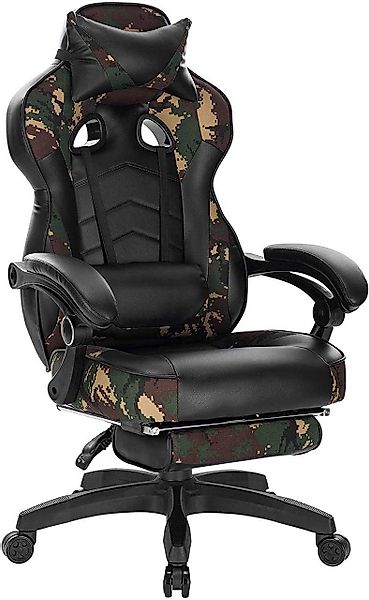 Woltu Gaming-Stuhl (1 St), mit Kopfstütze, günstig online kaufen