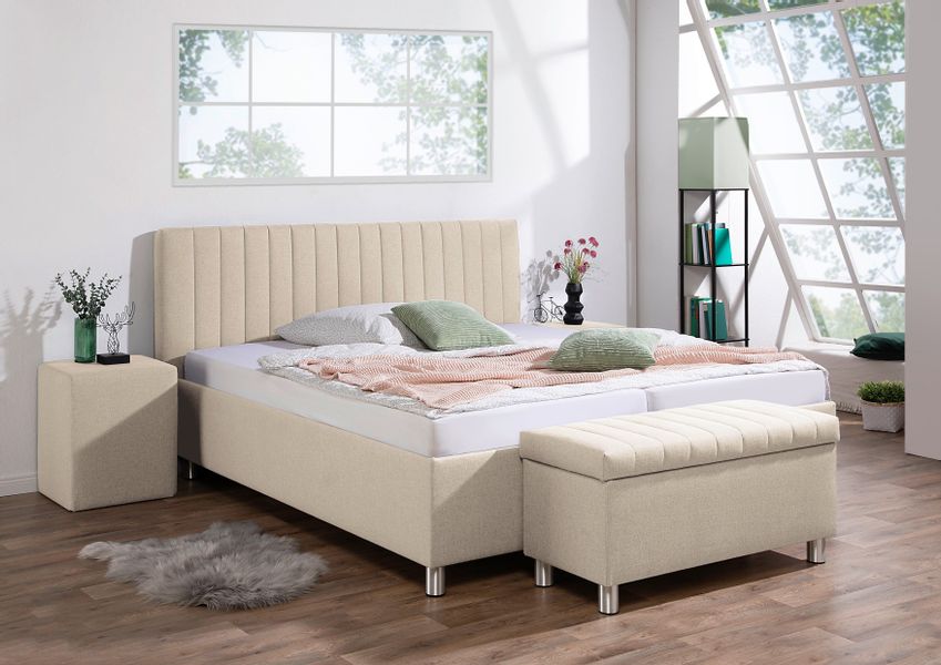 Maintal Polsterbett "Kieferwald" mit Bettkasten, wahlweise mit Bonnell- ode günstig online kaufen