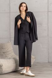SENSES.THE LABEL Stoffhose mit Elastikbund günstig online kaufen