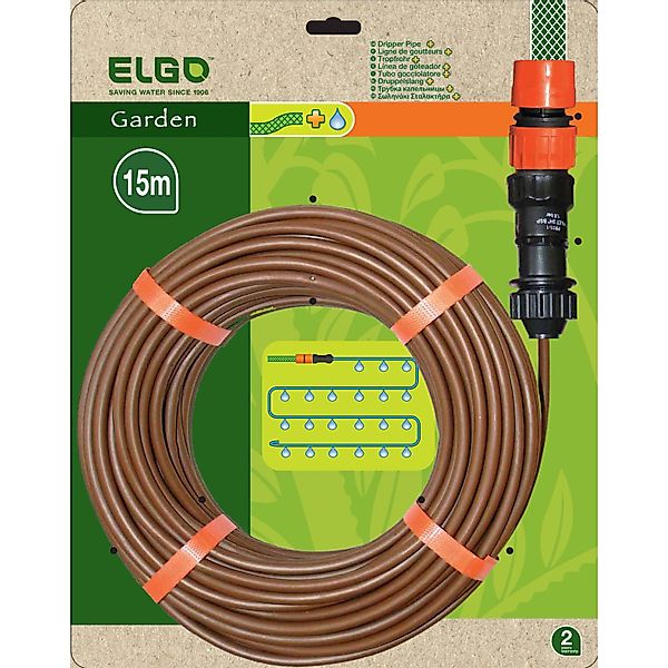 Elgo Tropfschlauch für Hoch- und Frühbeet (DP15) Hahn oder Regentonne günstig online kaufen