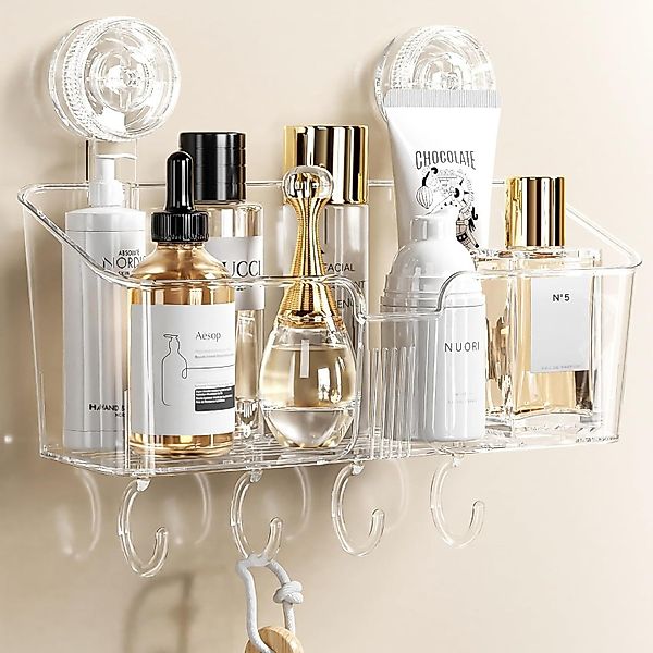 Elegear Duschablage Duschregal Ohne Bohren, Badregal & Küchenregal, Kunstst günstig online kaufen