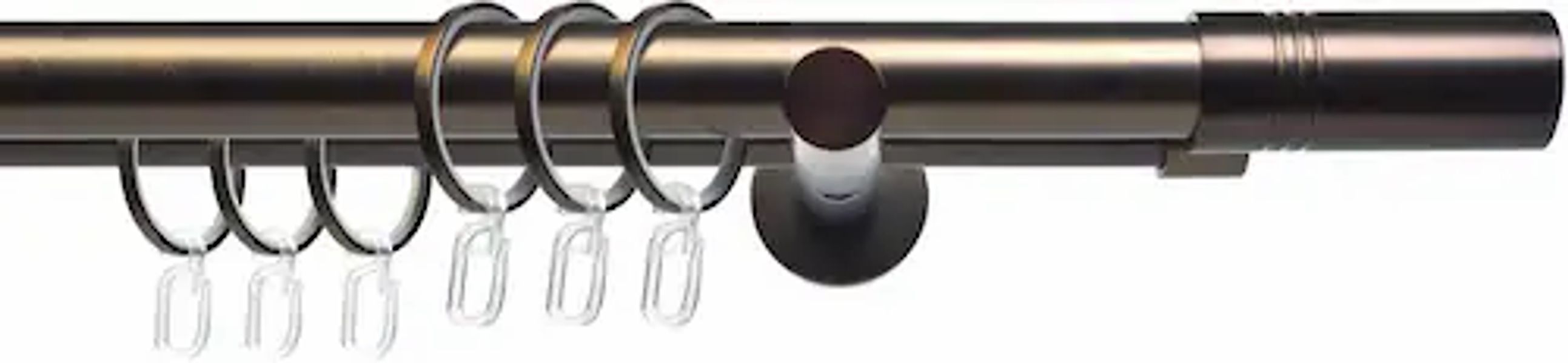 Liedeco Gardinenstange »CELZYLIN01SG2L« Ø 25 mm 2 läufig-läufig Fixmaß 2-lä günstig online kaufen