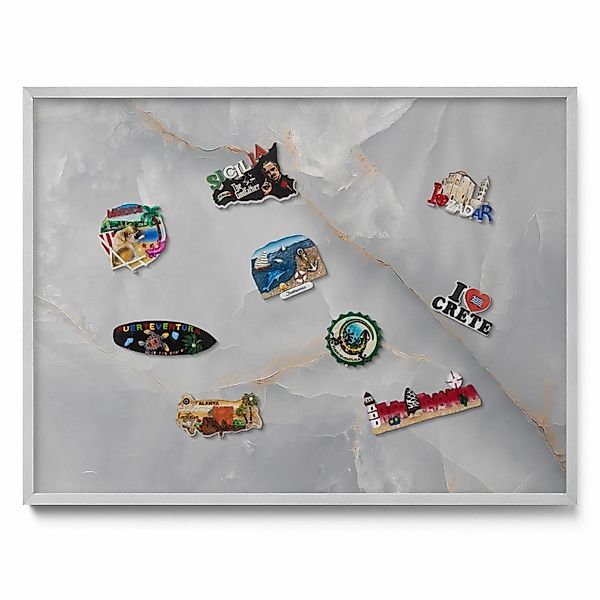 Tulup Magnettafel Wanddekoration Magnettafel bedruckt Eleganter Dekorativer günstig online kaufen