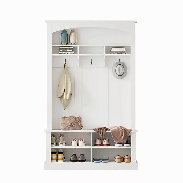 MODFU Garderoben-Set für Ihren Eingangsbereich, (Flurgarderobe, günstig online kaufen