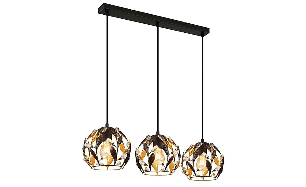 Globo Lighting Pendelleuchte   ¦ schwarz ¦ Maße (cm): B: 74 H: 150 Lampen & günstig online kaufen