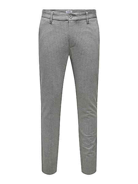 Only & Sons Herren Chino Hose ONSMARK PANT STRIPE GW 3727 - Tapered Fit - B günstig online kaufen