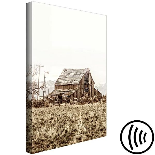 Leinwandbild Abandoned Ranch (1 Part) Vertical XXL günstig online kaufen