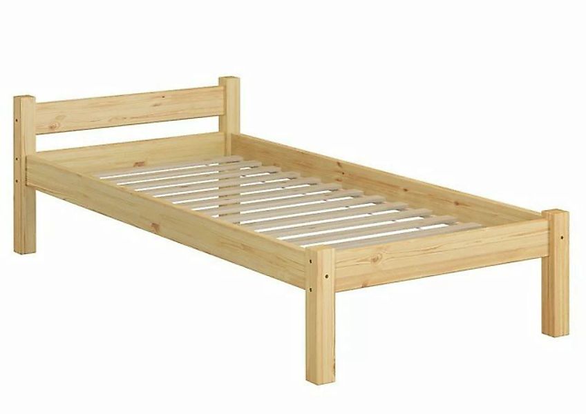Erst-Holz® Holzbett stabil Kiefer 90x200 mit Rost natur Gr. 90 x 200 günstig online kaufen