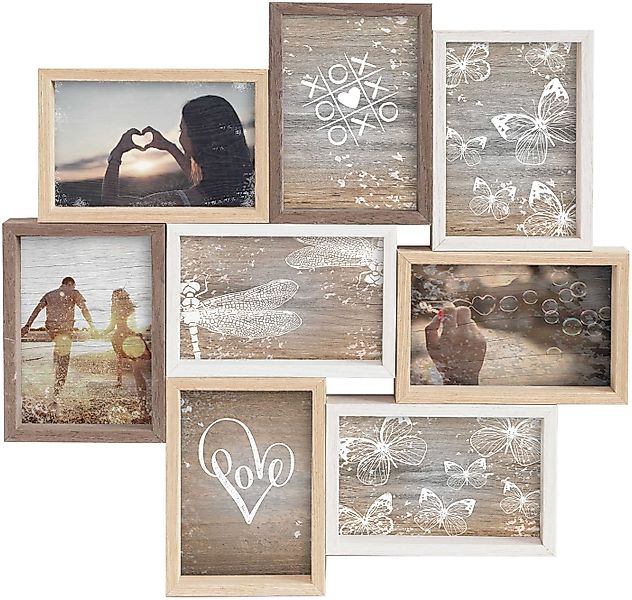 accent by nielsen Collagerahmen Mixed Colours Collage für 5/8/10 Fotos à10x günstig online kaufen