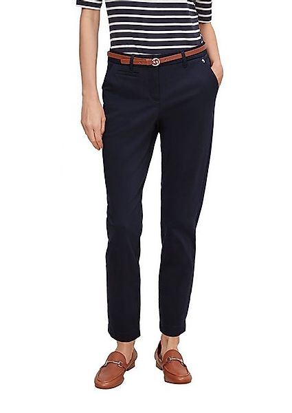 Comma 7/8-Hose Chino-Hose mit Gürtel günstig online kaufen