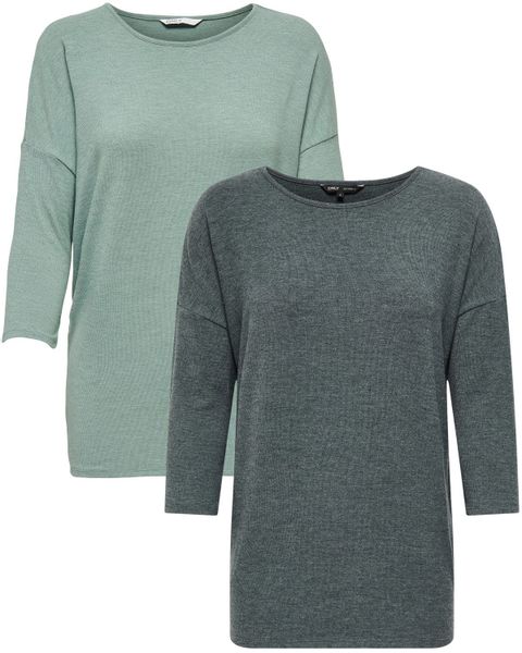 ONLY 3/4 Arm-Pullover (Set, 2er-Pack) Locker günstig online kaufen