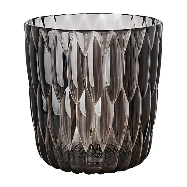 Kartell - Jelly Vase - grau/glänzend/Ø23.5cm/H 25cm günstig online kaufen