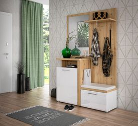 FORTE Kompaktgarderobe "Tuluza" Breite ca. 128,8 cm günstig online kaufen