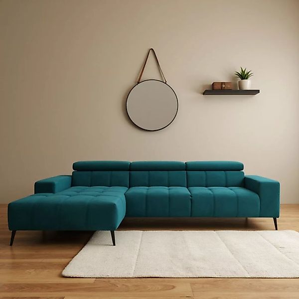 DOMO collection Ecksofa »Trento L-Form, mit Kufenfuß oder Einzelfuß«, wahlw günstig online kaufen
