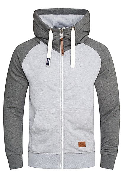 behype Kapuzensweatjacke BHDISUK Herren Kapuzenpullover Hoodie günstig online kaufen