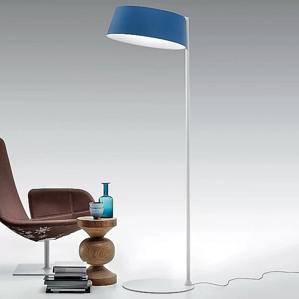 In Azurblau designte LED-Stehleuchte Oxygen_FL2 günstig online kaufen