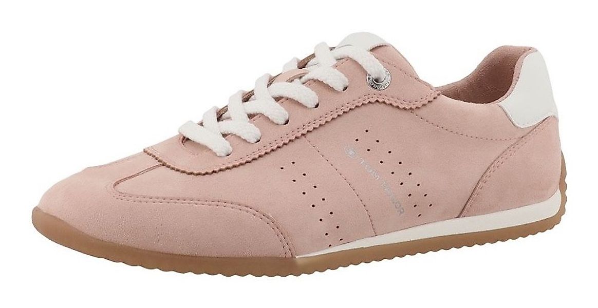TOM TAILOR Cathrine Sneaker Freizeitschuh, Halbschuh, Schnürschuh mit Kontr günstig online kaufen