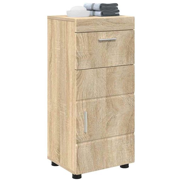 vidaXL Badezimmerspiegelschrank Badezimmer Schrank mit Tür günstig online kaufen