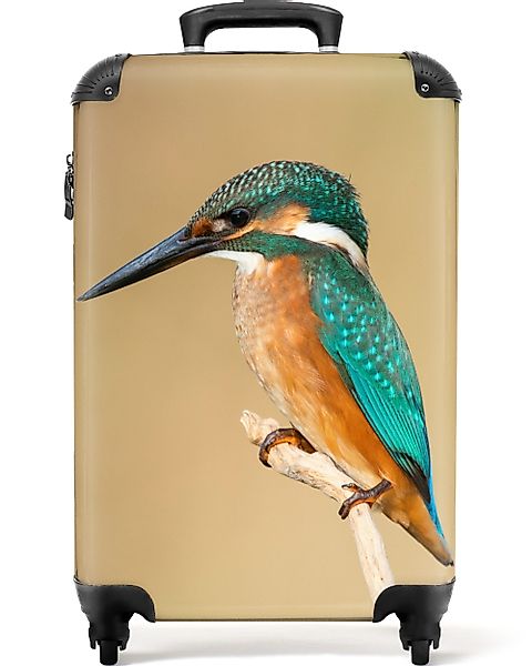 NoBoringSuitcases.com© Hartschalen-Trolley Eisvogel - Tiere - günstig online kaufen