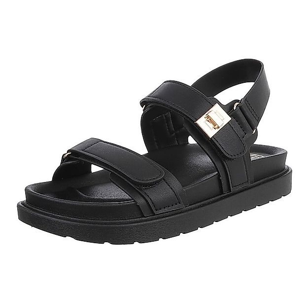 Ital-Design Damen Sandalen mit verstellbaren Riemen für Freizeit Riemchensa günstig online kaufen