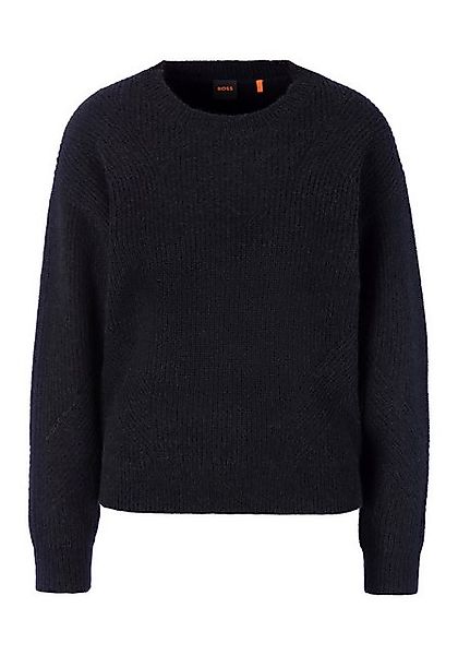 BOSS ORANGE Strickpullover Flondie Premium Damenmode mit Rundhalsausschnitt günstig online kaufen