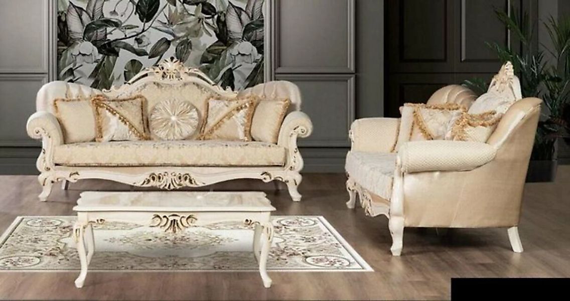 JVmoebel 3-Sitzer Sofagarnitur 3+3 Sitzer Sofa Sessel Sofas Sitz Luxus Grup günstig online kaufen