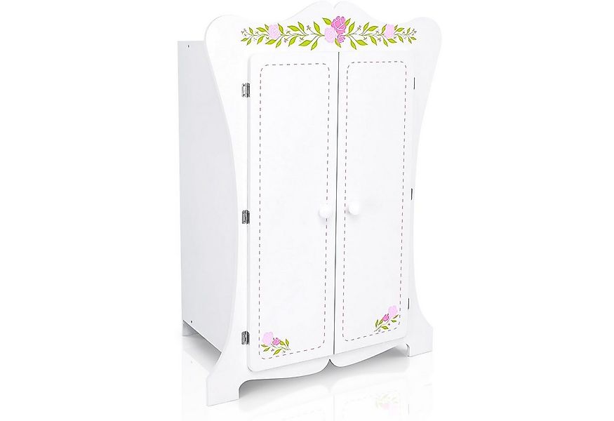 habeig Kleiderschrank Kinderschrank Kleiderschrank 70cm Wandschrank weiß Pu günstig online kaufen