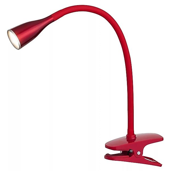 LED Schreibtischlampe rot klemmbar Jeff günstig online kaufen