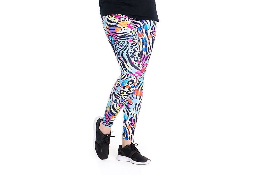 cosey Leggings Motiv-Leggings (Einheitsgröße) - Design Wild 80's (auffällig günstig online kaufen