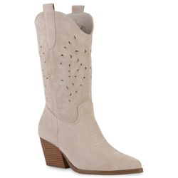 VAN HILL 840054 Cowboystiefel Damen Cowboystiefel günstig online kaufen