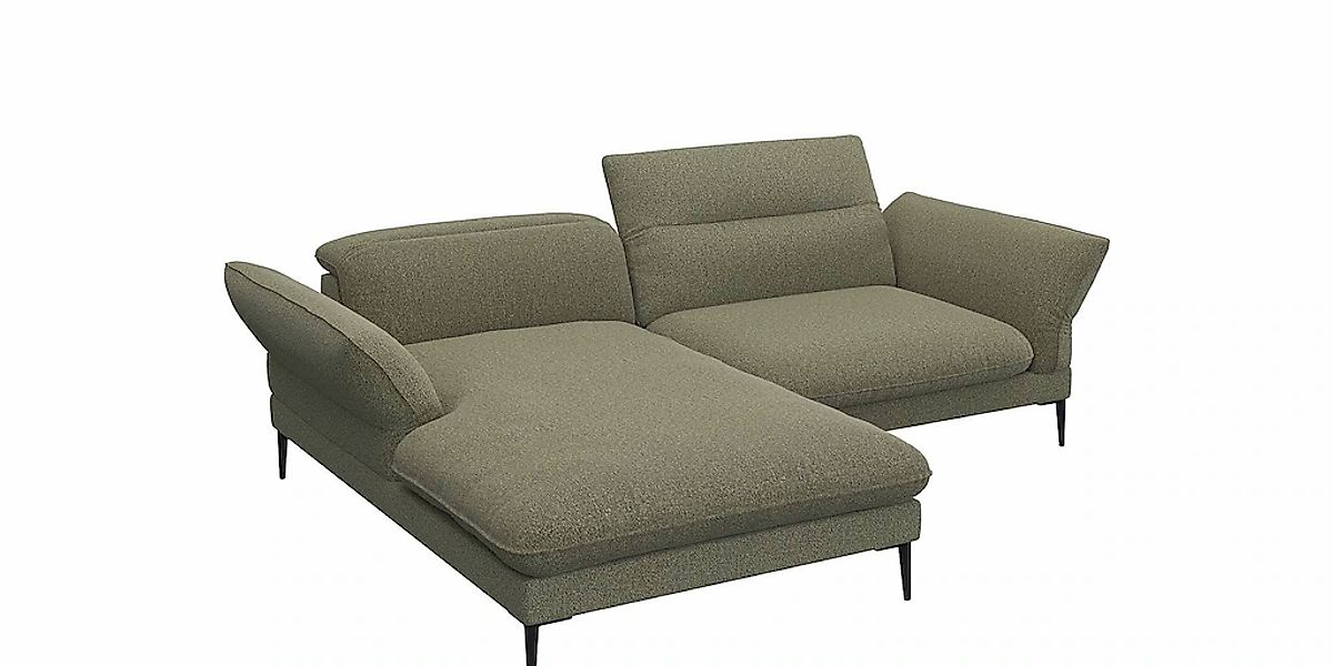 FLEXLUX "Salino, Funktionssofa mit Recamiere, Relaxsofa, Ecksofa" Sofa mit günstig online kaufen