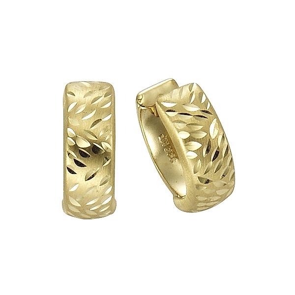 Vivance Paar Creolen 333 Gold diamantiert günstig online kaufen