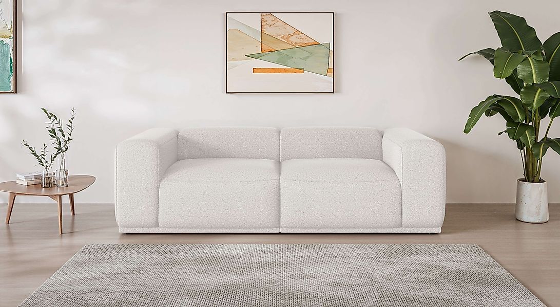 s.Oliver Big-Sofa »EMMERIK Designersofa, 3-Sitzer mit Wellenfederung, B/T/H günstig online kaufen