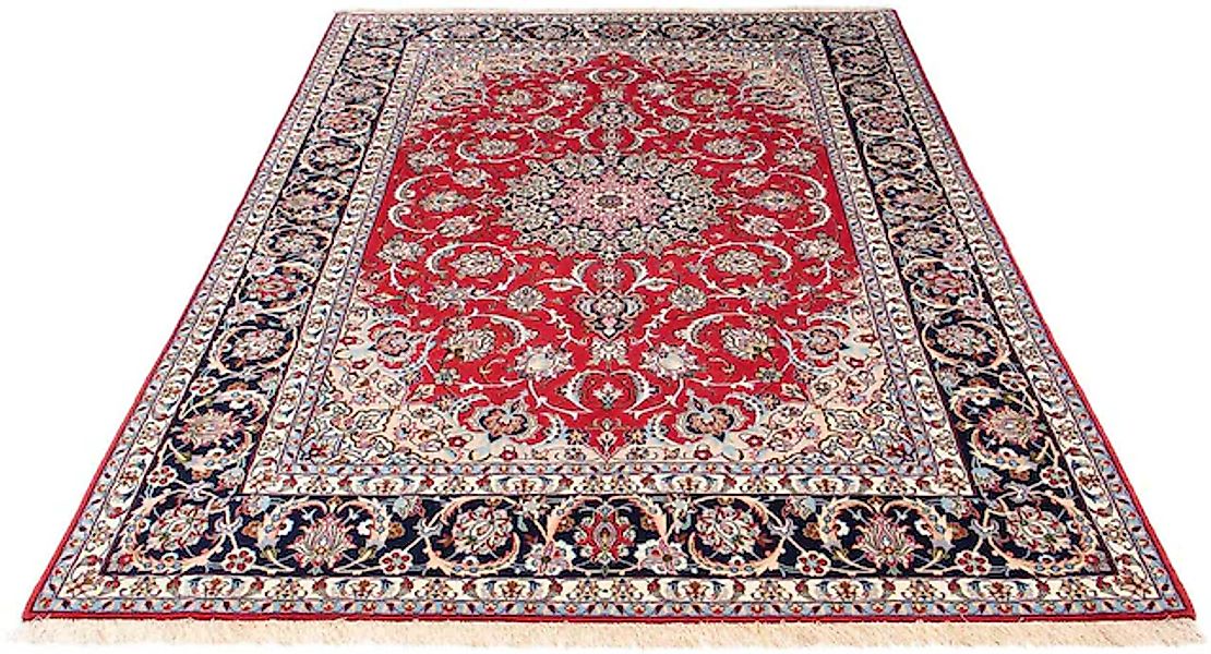 morgenland Orientteppich »Perser - Isfahan - Premium - 233 x 159 cm - rot«, günstig online kaufen