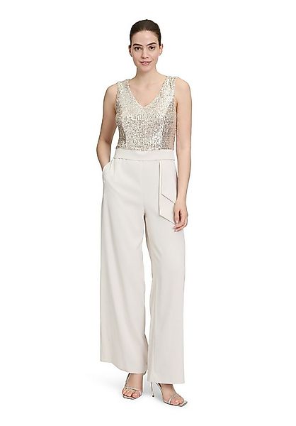 Vera Mont Overall Damen Jumpsuit mit Pailletten (1-tlg) Nahtführung günstig online kaufen