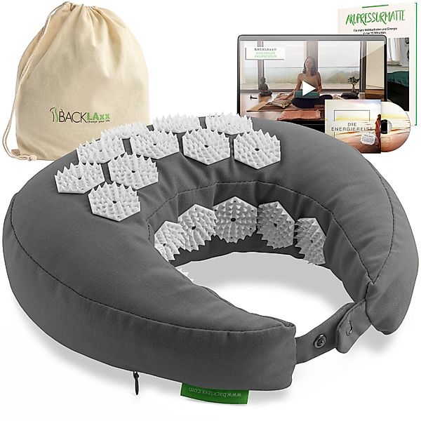 BACKLAxx® Nackenhörnchen Akupressur, Akupressur U Kissen günstig online kaufen