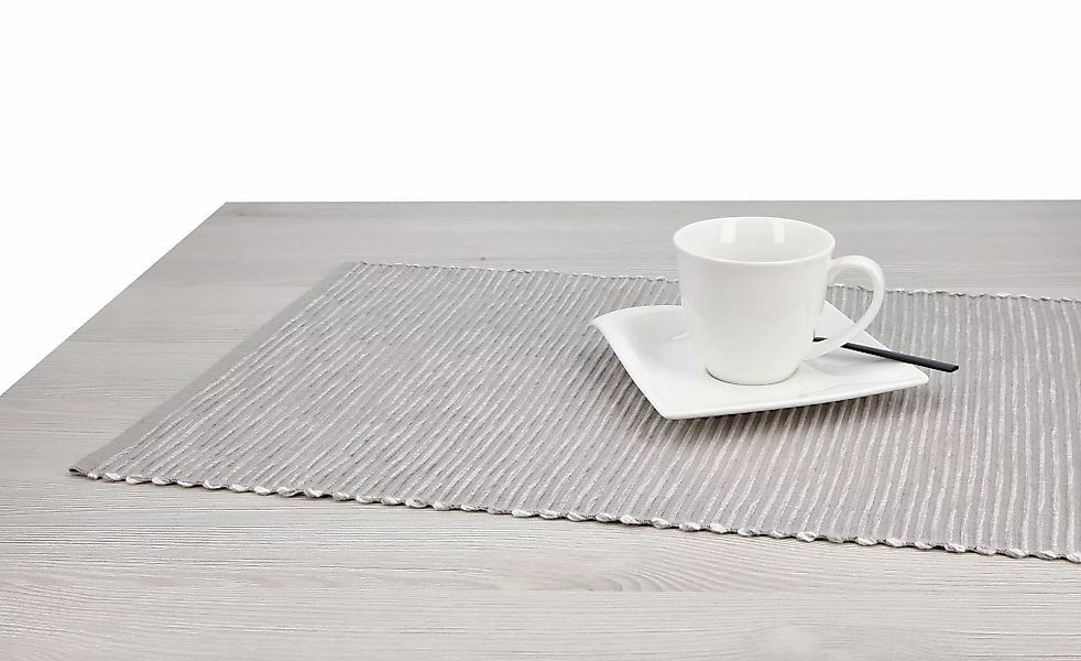 HOME STORY Platzset  Greta ¦ creme ¦ Maße (cm): B: 32 Tischwäsche & Küchent günstig online kaufen