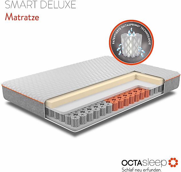 OCTAsleep Komfortschaummatratze "Octasleep Smart Deluxe Mattress" 20 cm hoc günstig online kaufen