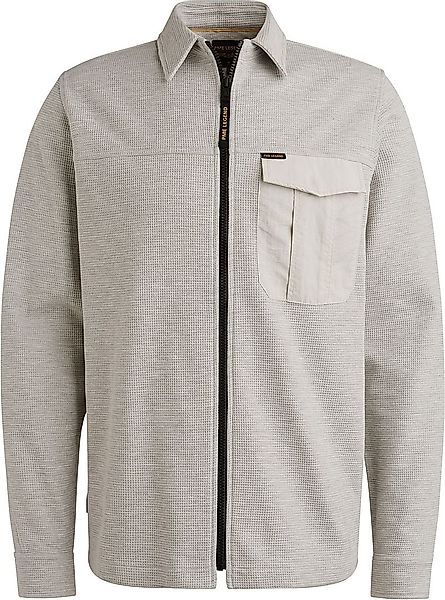 PME Legend Hemdjacke Jersey Waffle Grau - Größe XXL günstig online kaufen