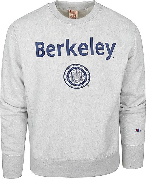 Champion Sweater Logo Berkely Grau - Größe M günstig online kaufen