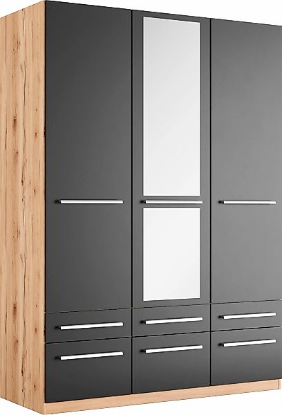 priess Kleiderschrank "Schrank Garderobe Wäscheschrank Barcelona in 5 Breit günstig online kaufen