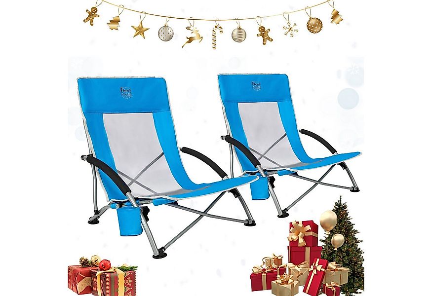 TIMBER RIDGE Klappstuhl Klappbar Strandstuhl, leicht Campingstuhl, 150kg be günstig online kaufen