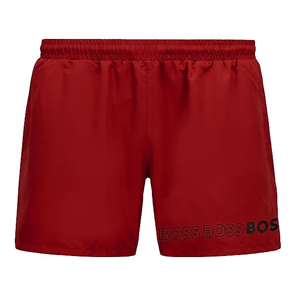 BOSS Badeshorts B-Dolphin mit umlaufendem Markenschriftzug günstig online kaufen