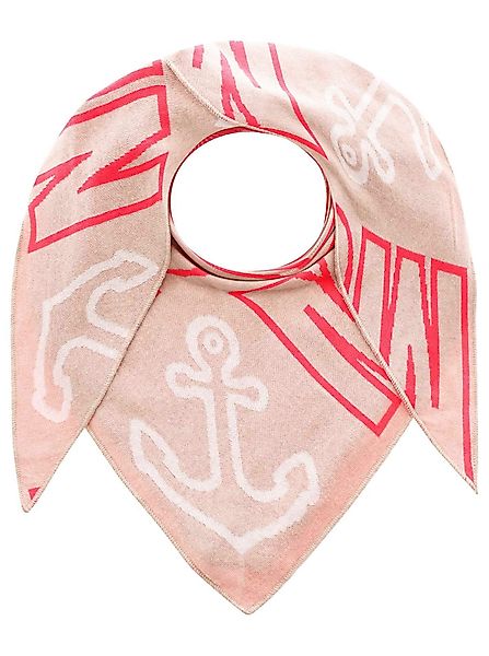 Zwillingsherz Modetuch "Anker Moin", Küstenfeeling, Baumwollmischung, günstig online kaufen