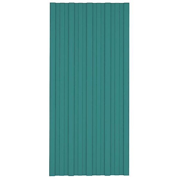 vidaXL Deckenplatten Dachpaneele 36 Stk. Verzinkter günstig online kaufen