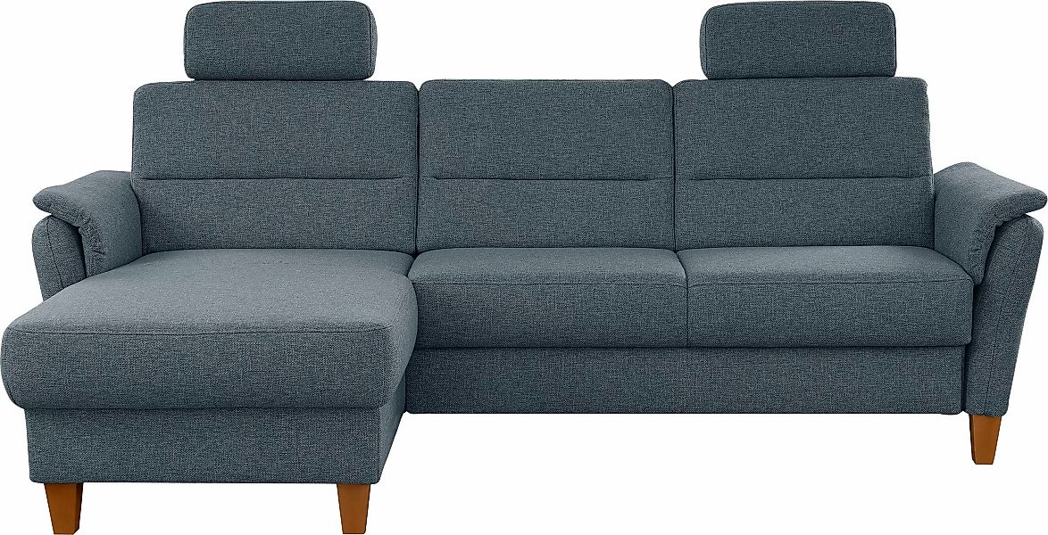 Home affaire Ecksofa »Palmera L-Form«, Federkern, wahlweise mit Bettfunktio günstig online kaufen